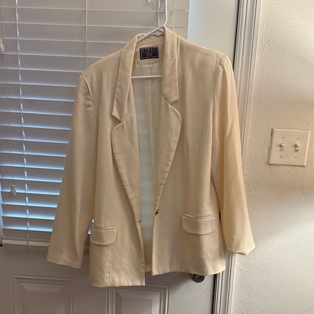 Vintage Cream Women's Blazer